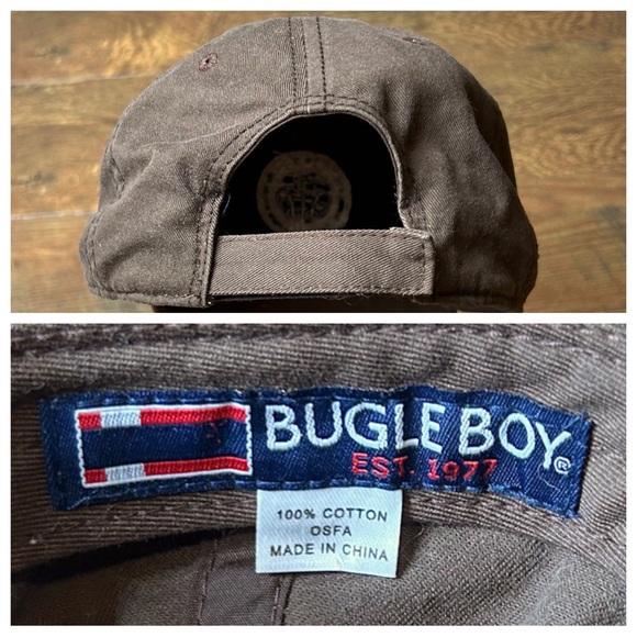 Bugle Boy Distressed Canvas Hat - Picture 9 of 9